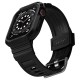 Husa Spigen Rugged Armor Pro, pentru Apple Watch Seriile 7/6/5/4/SE (44mm/45mm), Antisoc, Curea inclusa, Negru (Spigen, Ingredi) by www.silkase.ro SPIGEN Husă Rugged Armor Pro Apple Watch 49/46/45/44mm (Ultra 3-1/Seria 11/SE), Curea Inclusă, Negru (Ingredi, 062CS25324) by www.silkase.ro