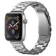Curea otel inoxidabil Spigen Modern Fit Apple Watch 1/2/3/4/5/6/SE (42/44mm) Silver (Spigen, Ingredi) by www.silkase.ro SPIGEN Curea Oțel Inoxidabil Modern Fit Apple Watch 49/46/45/44/42mm (Ultra 3-1/Seria 11-1/SE), Silver (Ingredi, 062MP25404) by www.silkase.ro
