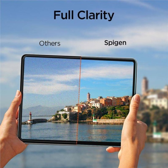 Folie de protectie tableta Spigen, GLAS.tR Slim pentru Apple iPad PRO 12.9 2020/ 2021/ 2022 (Spigen, Ingredi) by www.silkase.ro Folie de protectie tableta Spigen, GLAS.tR Slim pentru Apple iPad PRO 12.9 2020/ 2021/ 2022 (Ingredi, 068GL25594) by www.silkase.ro
