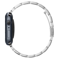 Curea pentru Apple Watch 1/2/3/4/5/6/7/8/9/SE/SE 2 38/40/41mm, Modern Fit, X1278, Silver Curea pentru Apple Watch 1/2/3/4/5/6/7/8/9/SE/SE 2 38/40/41mm, Modern Fit, X1278, Silver