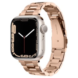 Curea pentru Apple Watch 1/2/3/4/5/6/7/8/9/10/SE/SE 2 (38/40/41/42mm) - Spigen Modern Fit - Rose Gold