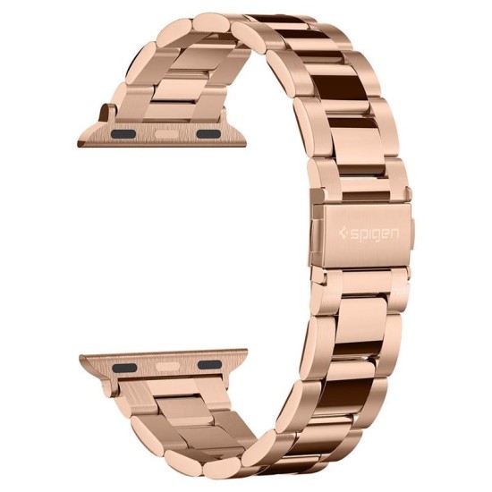 Curea pentru Apple Watch 1/2/3/4/5/6/7/8/9/10/SE/SE 2 (38/40/41/42mm) - Spigen Modern Fit - Rose Gold (Spigen, Ingredi) by www.silkase.ro Curea pentru Apple Watch 1/2/3/4/5/6/7/8/9/10/SE/SE 2 (38/40/41/42mm) - Spigen Modern Fit - Rose Gold (Ingredi, 061MP25944) by www.silkase.ro