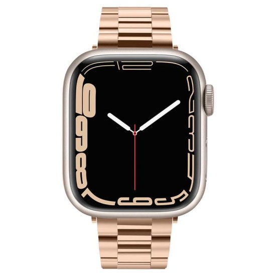 Curea pentru Apple Watch 1/2/3/4/5/6/7/8/9/10/SE/SE 2 (38/40/41/42mm) - Spigen Modern Fit - Rose Gold (Spigen, Ingredi) by www.silkase.ro Curea pentru Apple Watch 1/2/3/4/5/6/7/8/9/10/SE/SE 2 (38/40/41/42mm) - Spigen Modern Fit - Rose Gold (Ingredi, 061MP25944) by www.silkase.ro