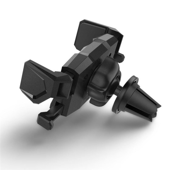 Suport auto universal Spigen CLICKR, AirVent Mount, Rotire 360 grade, Negru (Spigen, Suport auto) by www.silkase.ro Suport auto universal Spigen CLICKR, AirVent Mount, Rotire 360 grade, Negru (Suport auto, 000CP26265) by www.silkase.ro