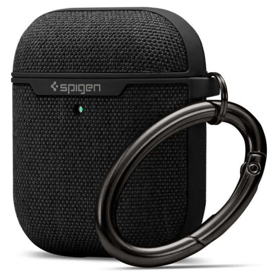 Husa Spigen Urban Fit pentru Apple AirPods Negru (Spigen, Ingredi) by www.silkase.ro Husa Spigen Urban Fit pentru Apple AirPods Negru (Ingredi, 074CS27030) by www.silkase.ro