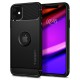 Husa de protectie Spigen Rugged Armor pentru iPhone 11, Matte Black (Spigen, iPhone 11) by www.silkase.ro Husa de protectie Spigen Rugged Armor pentru iPhone 11, Matte Black (iPhone 11, 076CS27183) by www.silkase.ro