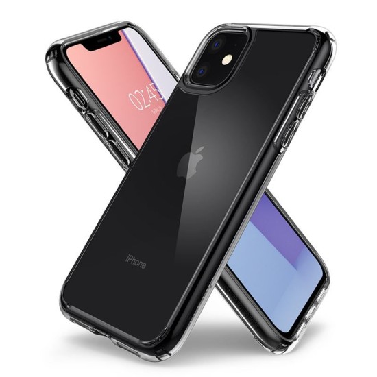 Husa de protectie Spigen Ultra Hybrid pentru iPhone 11, Crystal Clear (Spigen, iPhone 11) by www.silkase.ro Husa de protectie Spigen Ultra Hybrid pentru iPhone 11, Crystal Clear (iPhone 11, 076CS27185) by www.silkase.ro