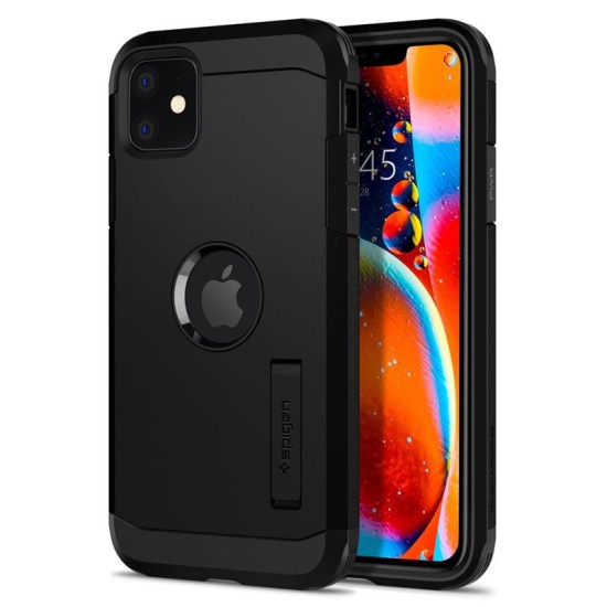 Husa telefon spate, Spigen, Plastic, Tough Armor, pentru Iphone 11, Negru (Spigen, iPhone 11) by www.silkase.ro Husa telefon spate, Spigen, Plastic, Tough Armor, pentru Iphone 11, Negru (iPhone 11, 076CS27190) by www.silkase.ro