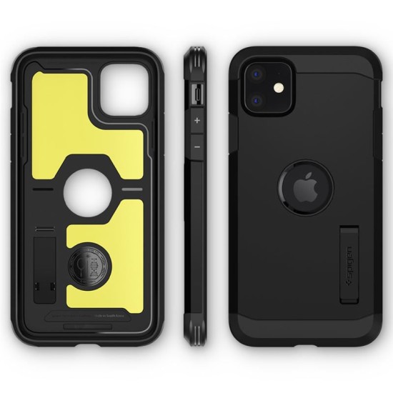 Husa telefon spate, Spigen, Plastic, Tough Armor, pentru Iphone 11, Negru (Spigen, iPhone 11) by www.silkase.ro Husa telefon spate, Spigen, Plastic, Tough Armor, pentru Iphone 11, Negru (iPhone 11, 076CS27190) by www.silkase.ro