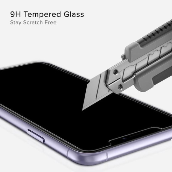 Folie sticla cu sistem de montare Case friendly Spigen GLAS.tR EZ FIT compatibila cu iPhone 11/XR Privacy (Spigen, Ingredi) by www.silkase.ro Folie sticla cu sistem de montare Case friendly Spigen GLAS.tR EZ FIT compatibila cu iPhone 11/XR Privacy (Ingredi, AGL00103) by www.silkase.ro