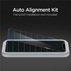 Set 2 x Folie ecran Spigen AlignMaster Glas.tR Slim, pentru iPhone 11 Pro, 9H, Transparent Set 2 x Folie ecran Spigen AlignMaster Glas.tR Slim, pentru iPhone 11 Pro, 9H, Transparent
