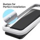Folie ecran Spigen AlignMaster Glas.tR Full Cover, pentru iPhone 11 Pro, 9H, Case Friendly, Negru (Ingredi, AGL00114) by www.silkase.ro