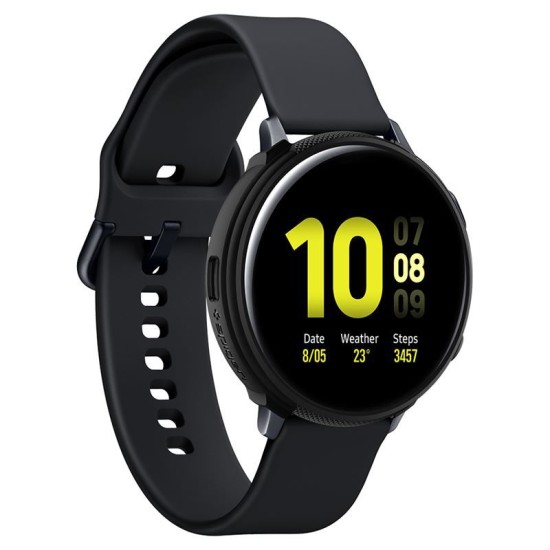 Folie protectie, Spigen, Pentru Samsung Galaxy Watch Active 2 40 mm, Negru (Spigen, Ingredi) by www.silkase.ro Folie protectie, Spigen, Pentru Samsung Galaxy Watch Active 2 40 mm, Negru (Ingredi, ACS00218) by www.silkase.ro