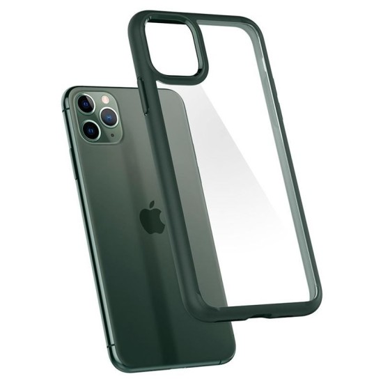 Husa de protectie Spigen Ultra Hybrid pentru iPhone 11 Pro, TPU, Policarbonat, Verde/Transparent (Spigen, iPhone 11 Pro) by www.silkase.ro Husa de protectie Spigen Ultra Hybrid pentru iPhone 11 Pro, TPU, Policarbonat, Verde/Transparent (iPhone 11 Pro, ACS00417) by www.silkase.ro