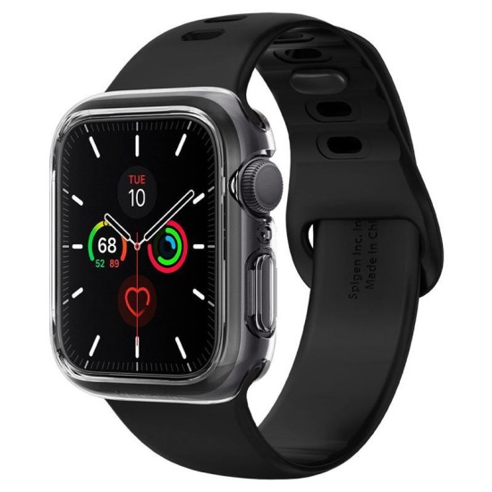 Husa Spigen Ultra Hybrid pentru Apple Watch 4/5/6/SE (44mm) Transparent (Ingredi, ACS00428) by www.silkase.ro