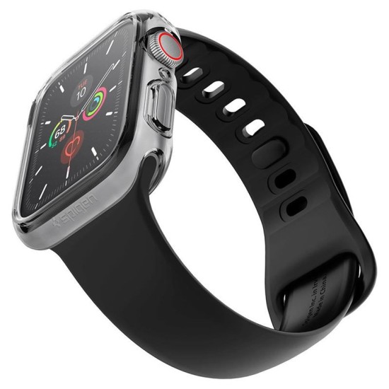 Husa Spigen Ultra Hybrid pentru Apple Watch 4/5/6/SE (44mm) Transparent (Ingredi, ACS00428) by www.silkase.ro