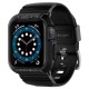 Husa Spigen Rugged Armor Pro, pentru Apple Watch Seriile 7/6/5/4/SE (40mm/41mm), Antisoc, Curea inclusa, Negru (Spigen, Ingredi) by www.silkase.ro SPIGEN Husă Rugged Armor Pro Apple Watch 42/41/40/38mm (Seria 11/SE), Curea Inclusă, Negru (Ingredi, ACS00546) by www.silkase.ro