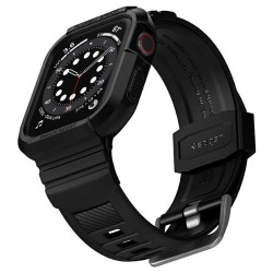 SPIGEN Husă Rugged Armor Pro Apple Watch 42/41/40/38mm (Seria 11/SE), Curea Inclusă, Negru