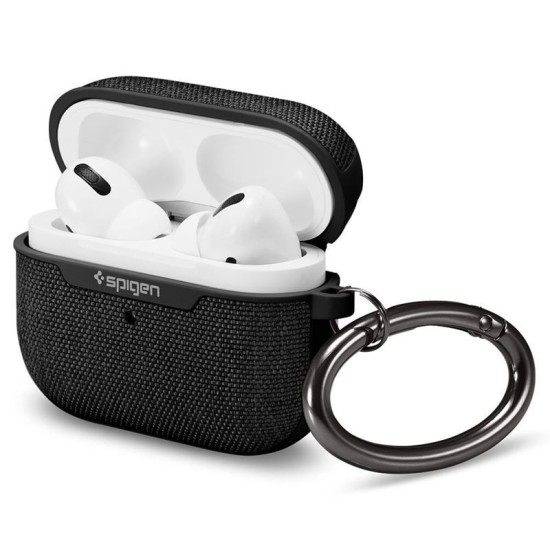 Carcasa Spigen Urban Fit Apple AirPods Pro Black (Pro, ASD00572) by www.silkase.ro