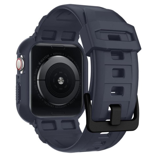 Curea Spigen Rugged Armor ”PRO” Apple Watch 4/5 (44MM) Charcoal Grey (Spigen, Ingredi) by www.silkase.ro Curea Spigen Rugged Armor ”PRO” Apple Watch 4/5 (44MM) Charcoal Grey (Ingredi, ACS00819) by www.silkase.ro