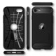 Husa Antisoc Spigen Rugged Armor pentru iPhone SE 2 / iPhone SE 3, Negru (iPhone SE (2020-2024), ACS00944) by www.silkase.ro