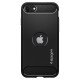 Husa Antisoc Spigen Rugged Armor pentru iPhone SE 2 / iPhone SE 3, Negru (iPhone SE (2020-2024), ACS00944) by www.silkase.ro