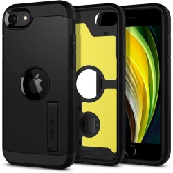 Husa Spigen Tough Armor pentru Apple iPhone Se 2020/2022 Negru