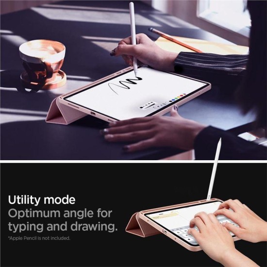 Husa Spigen Urban Fit compatibila cu iPad Pro 11" (2020/2021), Rose Gold (Spigen, Ingredi) by www.silkase.ro Husa Spigen Urban Fit compatibila cu iPad Pro 11" (2020/2021), Rose Gold (Ingredi, ACS01055) by www.silkase.ro