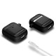 Husa Spigen Rugged Armor Apple AirPods Matte Black (Ingredi, ASD01117) by www.silkase.ro