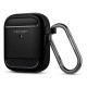 Husa Spigen Rugged Armor Apple AirPods Matte Black (Ingredi, ASD01117) by www.silkase.ro