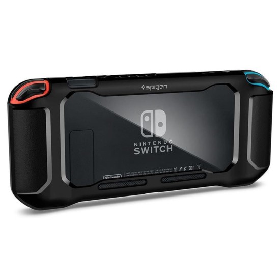 Husa Spigen RUGGED ARMOR pentru Nintendo Switch, neagră (Spigen, Accesorii telefoane) by www.silkase.ro Husa Spigen RUGGED ARMOR pentru Nintendo Switch, neagră (Gaming și Gamepads, ACS01228) by www.silkase.ro