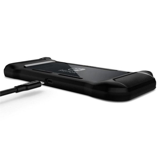 Husa Spigen RUGGED ARMOR pentru Nintendo Switch, neagră (Spigen, Accesorii telefoane) by www.silkase.ro Husa Spigen RUGGED ARMOR pentru Nintendo Switch, neagră (Gaming și Gamepads, ACS01228) by www.silkase.ro