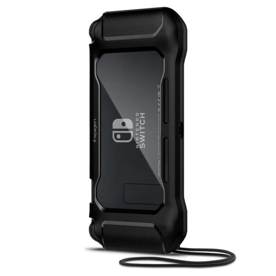 Husa Spigen RUGGED ARMOR pentru Nintendo Switch, neagră (Spigen, Accesorii telefoane) by www.silkase.ro Husa Spigen RUGGED ARMOR pentru Nintendo Switch, neagră (Gaming și Gamepads, ACS01228) by www.silkase.ro