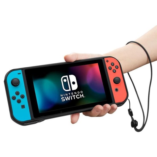 Husa Spigen RUGGED ARMOR pentru Nintendo Switch, neagră (Spigen, Accesorii telefoane) by www.silkase.ro Husa Spigen RUGGED ARMOR pentru Nintendo Switch, neagră (Gaming și Gamepads, ACS01228) by www.silkase.ro