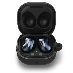 Husa Spigen Rugged Armor compatibila cu Samsung Galaxy Buds 2/Pro/Live/Buds 2 Pro/FE Matte Black
