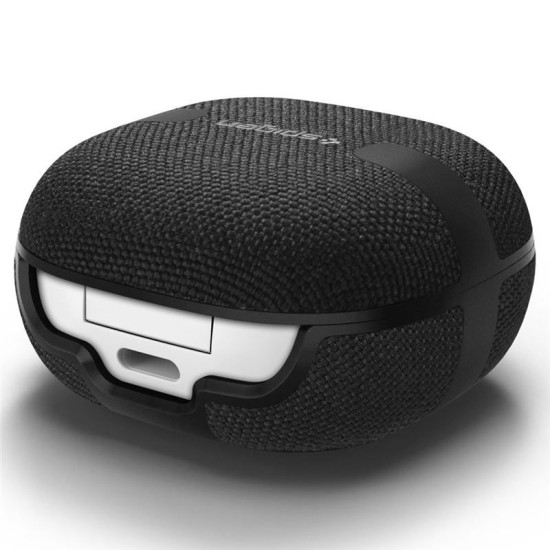 Husa pentru Samsung Galaxy Buds 2 / Pro / 2 Pro / Live, Spigen Urban Fit, Black (Ingredi, ASD01278) by www.silkase.ro