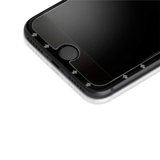 Folie sticla transparenta Case friendly Spigen GLAS.tR SLIM compatibila cu iPhone 7/8/SE 2020/2022 (Ingredi, AGL01374) by www.silkase.ro