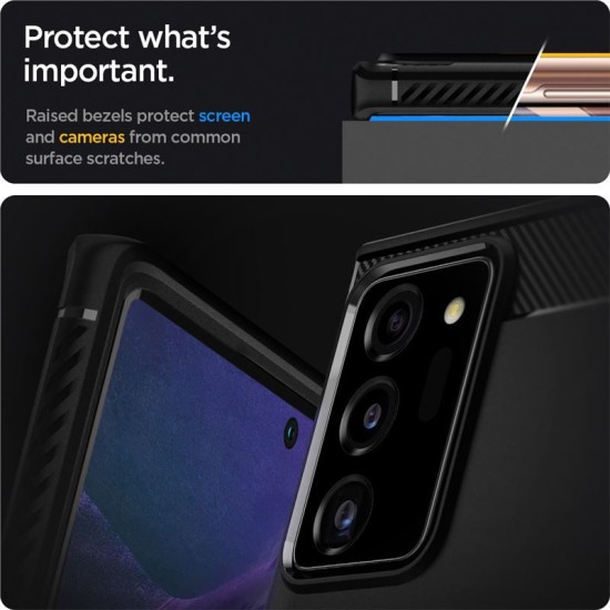 Husa de protectie Spigen Rugged Armor compatibil cu Samsung Galaxy Note 20 Ultra, Black (Spigen, Note 20 Ultra) by www.silkase.ro Husa de protectie Spigen Rugged Armor compatibil cu Samsung Galaxy Note 20 Ultra, Black (Note 20 Ultra, ACS01391) by www.silkase.ro