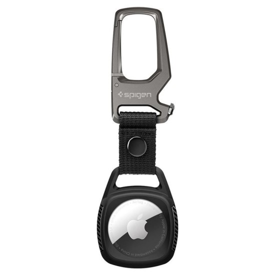 Husa de protectie Spigen Rugged Armor compatibila cu Apple AirTag Negru (Spigen, Ingredi) by www.silkase.ro Husa de protectie Spigen Rugged Armor compatibila cu Apple AirTag Negru (Ingredi, AMP01565) by www.silkase.ro