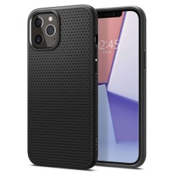 Husa iPhone 12 Pro Max SPIGEN Liquid Air Neagra