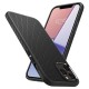 Husa iPhone 12 Pro Max SPIGEN Liquid Air Neagra (iPhone 12 Pro Max, ACS01617) by www.silkase.ro