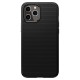 Husa iPhone 12 Pro Max SPIGEN Liquid Air Neagra (iPhone 12 Pro Max, ACS01617) by www.silkase.ro
