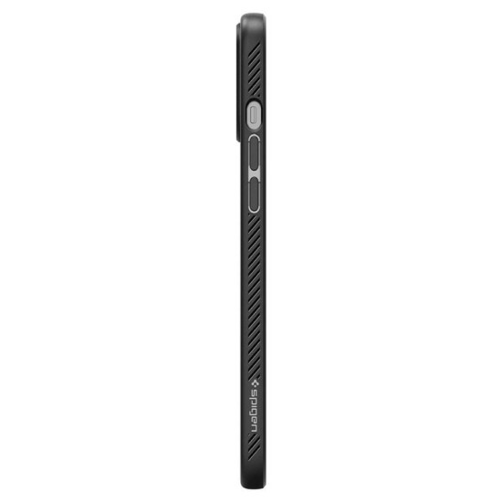 Husa iPhone 12 Pro Max SPIGEN Liquid Air Neagra (iPhone 12 Pro Max, ACS01617) by www.silkase.ro