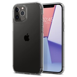Husa de protectie hibrida Spigen Ultra Hybrid pentru iPhone 12 Pro Max, transparenta