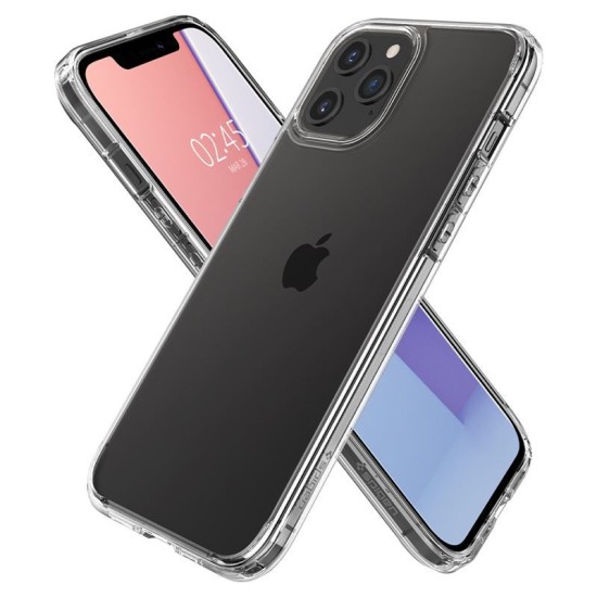 Husa de protectie hibrida Spigen Ultra Hybrid pentru iPhone 12 Pro Max, transparenta (Spigen, Ingredi) by www.silkase.ro Husa de protectie hibrida Spigen Ultra Hybrid pentru iPhone 12 Pro Max, transparenta (iPhone 12 Pro Max, ACS01618) by www.silkase.ro