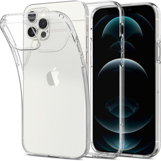 Husa Cover Spigen Liquid Crystal pentru iPhone 12/12 Pro (Spigen, iPhone 12) by www.silkase.ro Husa Cover Spigen Liquid Crystal pentru iPhone 12/12 Pro (iPhone 12, ACS01697) by www.silkase.ro