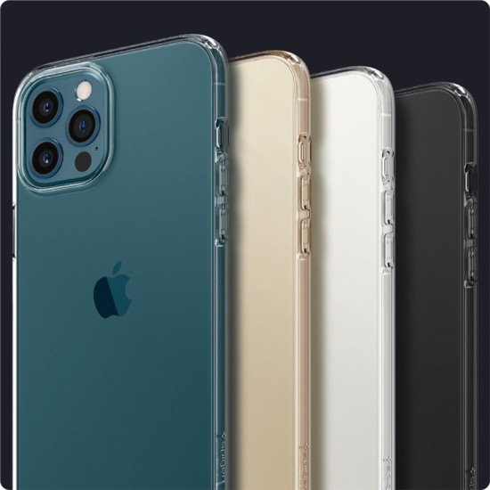 Husa Cover Spigen Liquid Crystal pentru iPhone 12/12 Pro (Spigen, iPhone 12) by www.silkase.ro Husa Cover Spigen Liquid Crystal pentru iPhone 12/12 Pro (iPhone 12, ACS01697) by www.silkase.ro