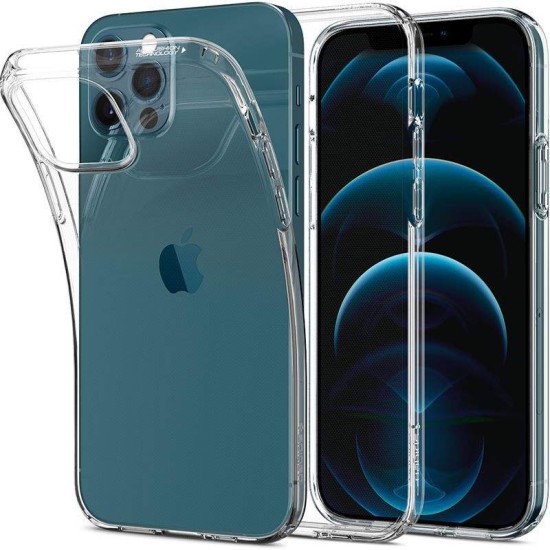 Husa Cover Spigen Liquid Crystal pentru iPhone 12/12 Pro (Spigen, iPhone 12) by www.silkase.ro Husa Cover Spigen Liquid Crystal pentru iPhone 12/12 Pro (iPhone 12, ACS01697) by www.silkase.ro