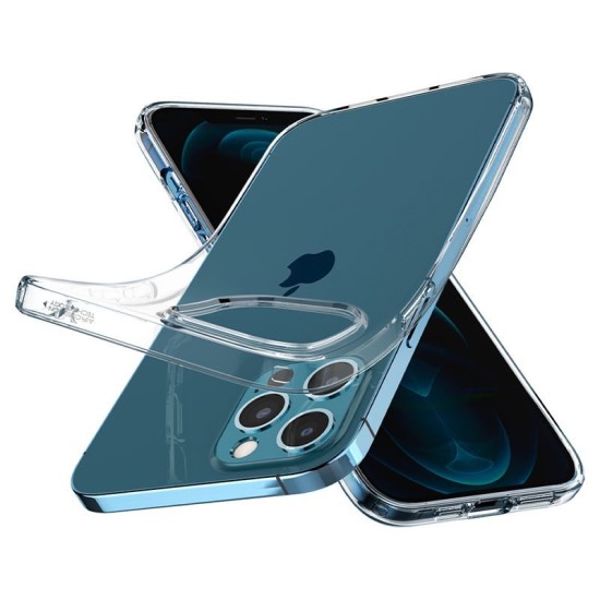 Husa Cover Spigen Liquid Crystal pentru iPhone 12/12 Pro (Spigen, iPhone 12) by www.silkase.ro Husa Cover Spigen Liquid Crystal pentru iPhone 12/12 Pro (iPhone 12, ACS01697) by www.silkase.ro