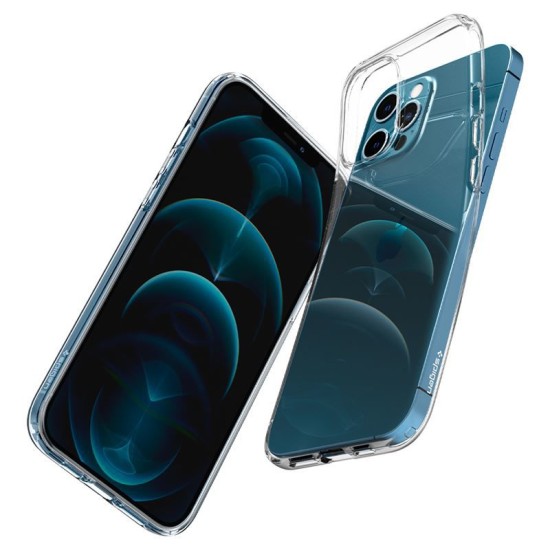 Husa Cover Spigen Liquid Crystal pentru iPhone 12/12 Pro (Spigen, iPhone 12) by www.silkase.ro Husa Cover Spigen Liquid Crystal pentru iPhone 12/12 Pro (iPhone 12, ACS01697) by www.silkase.ro